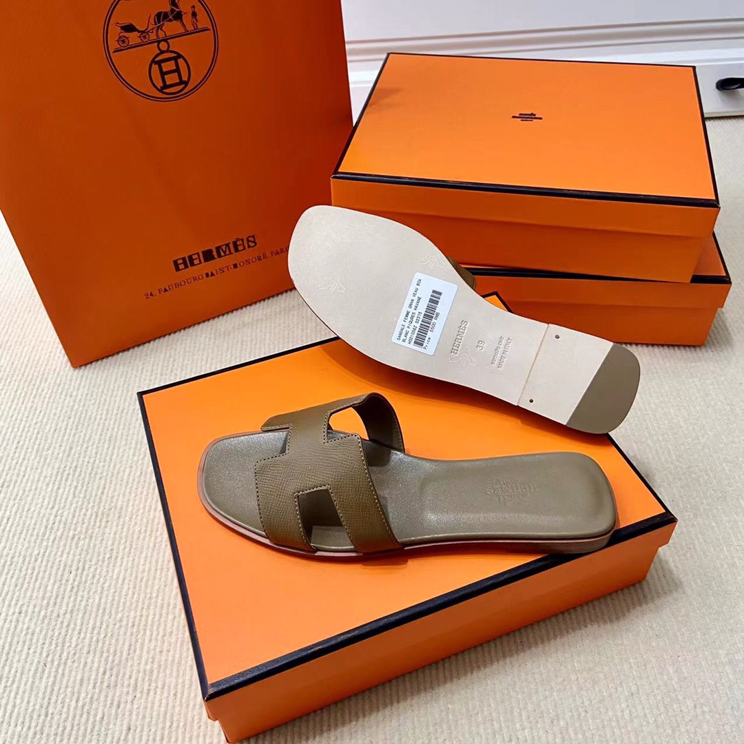 에르메스 올수공 오란 슬리퍼 샌들 앱송 57